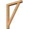 Ekena Millwork Traditional Block Smooth Bracket w/ Offset Brace, Western Red Cedar, 5 1/2"W x 36"D x 48"H BKT0604X36X48TRA05SWR - alternate 1